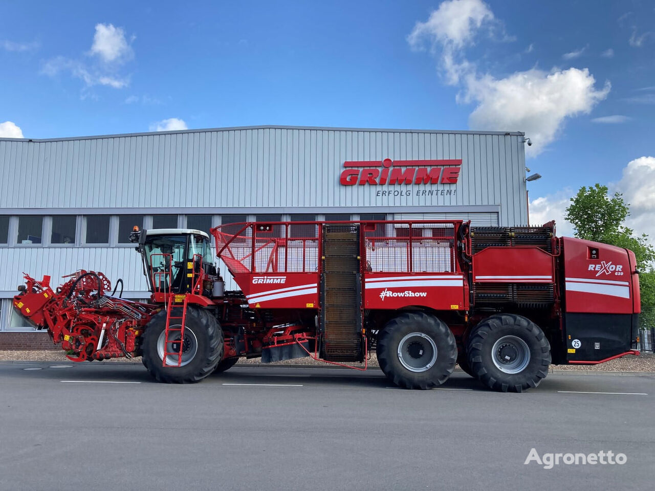 Grimme REXOR 630 cosechadora de remolachas