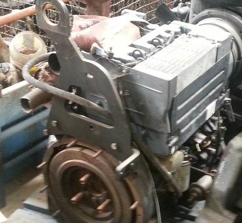 Deutz F3L1011 motor para tractor de ruedas