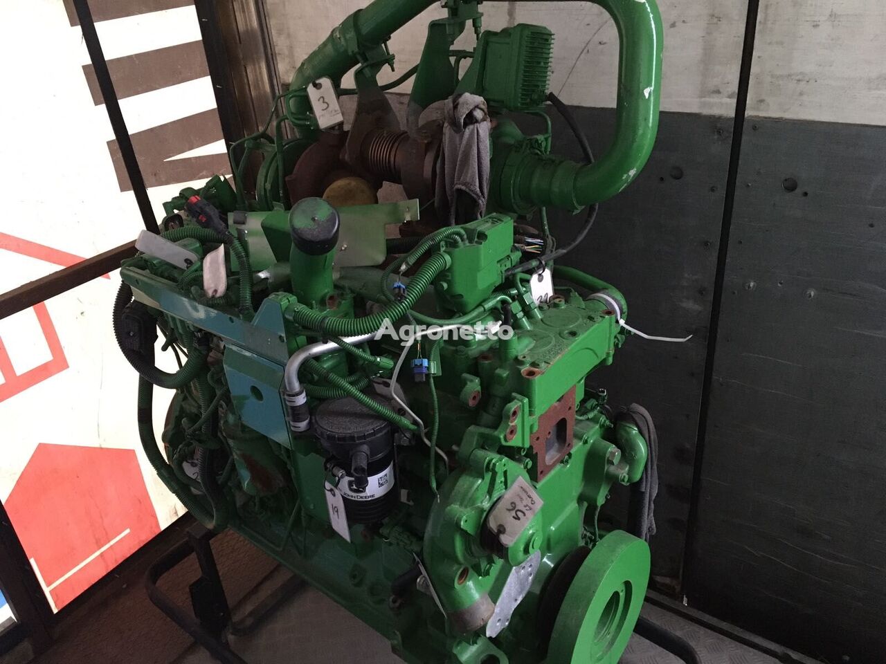 motor para John Deere 6068H tractor de ruedas