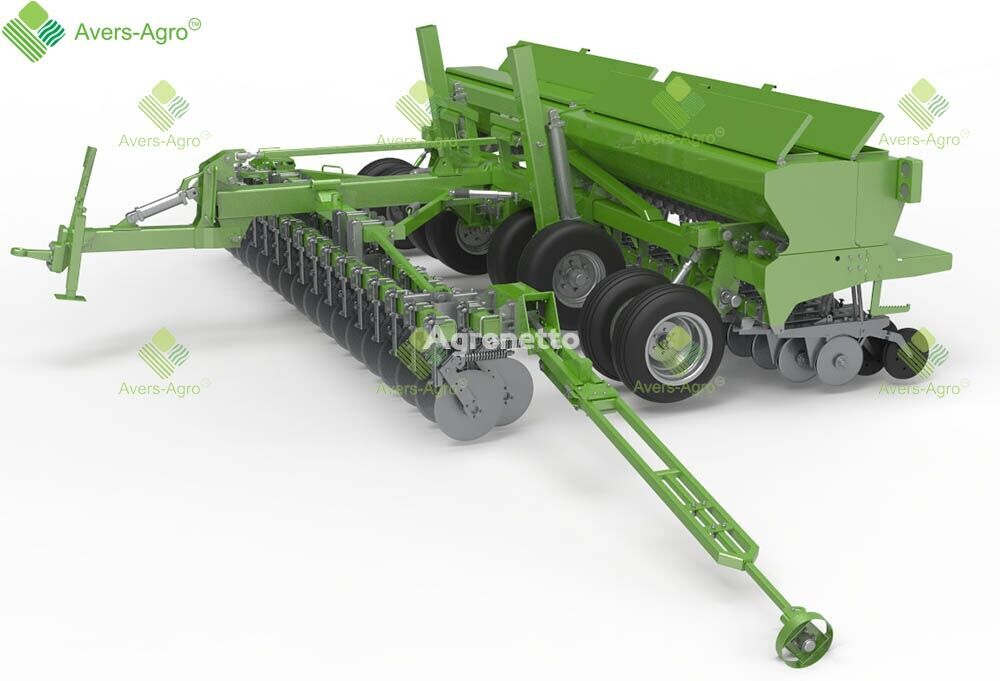 Mechanical stubble seeder Green Plains 1500 with disc coulters a sembradora mecánica nueva