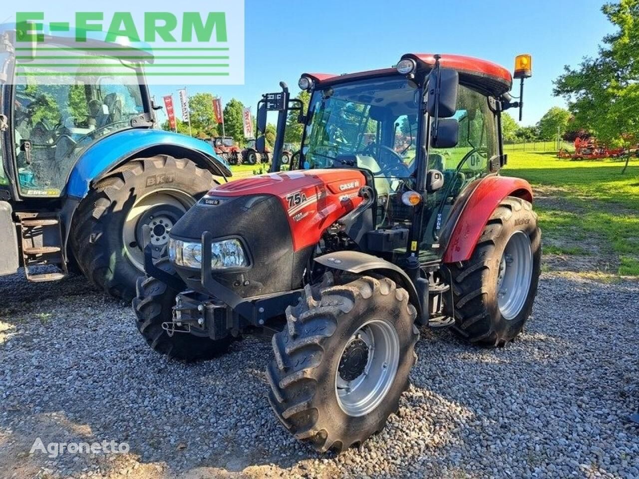 Case IH farmall 75 a / frontlader tractor de ruedas