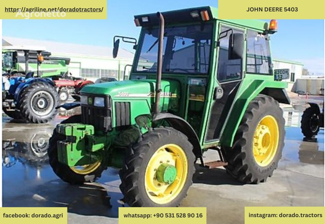 John Deere 5403 tractor de ruedas